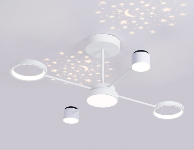 Люстра на штанге Ambrella Light Comfort LineTech FL51631 Люстра на штанге Ambrella Light Comfort LineTech FL51631