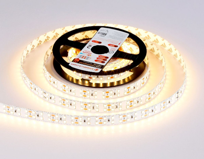 Светодиодная лента двухрядная Ambrella Light LED Strip 24В 2835 20Вт/м 3000K 5м IP20 GS3601 Светодиодная лента двухрядная Ambrella Light LED Strip 24В 2835 20Вт/м 3000K 5м IP20 GS3601