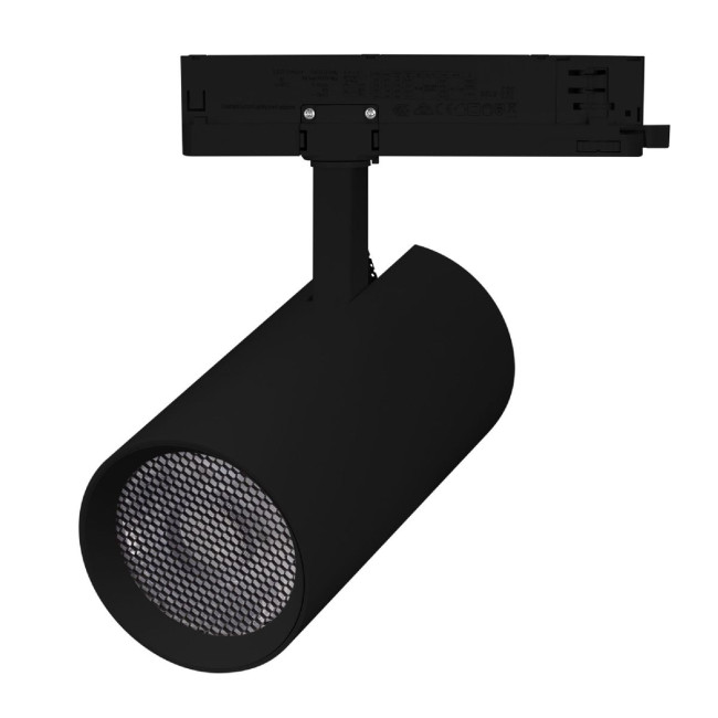 Трековый трехфазный светильник Arlight LGD-GERA-4TR-R90-40W Warm3000 (BK, 36 deg, 230V) 055164 Трековый трехфазный светильник Arlight LGD-GERA-4TR-R90-40W Warm3000 (BK, 36 deg, 230V) 055164
