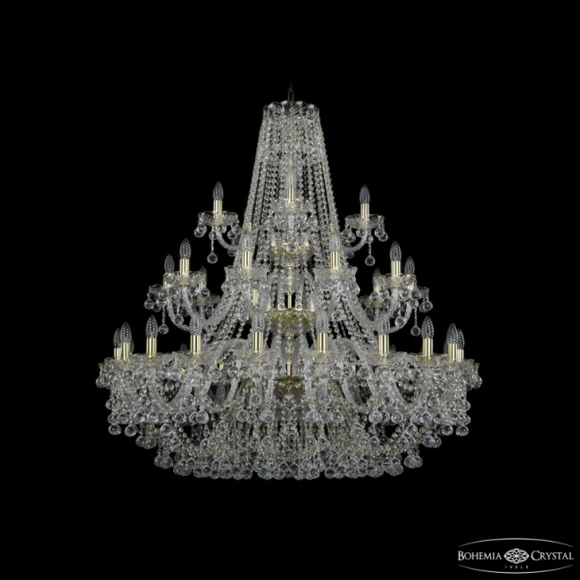 Подвесная люстра Bohemia Ivele Crystal 1409/20+10+5/400/3d G