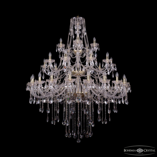 Подвесная люстра Bohemia Ivele Crystal 1415/20+10+5/530/3d G Подвесная люстра Bohemia Ivele Crystal 1415/20+10+5/530/3d G
