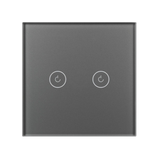 Выключатель сенсорный Arlight SWT-OMALI-S02-ZB-GR (250V, 10A, Zigbee) 050039 Выключатель сенсорный Arlight SWT-OMALI-S02-ZB-GR (250V, 10A, Zigbee) 050039
