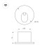 Светильник для ступеней Arlight LT-TIE-R120-3W Warm3000 (WH, 45x70 deg, 230V) (IP65 Бетон) 050872 Светильник для ступеней Arlight LT-TIE-R120-3W Warm3000 (WH, 45x70 deg, 230V) (IP65 Бетон) 050872