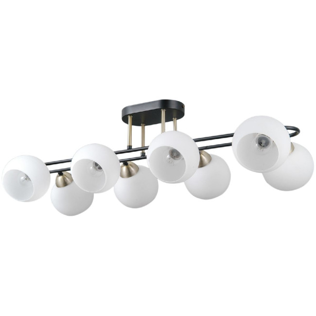 Потолочная люстра Illumico IL0790-8CSQ-25 BK AB TRENTO Потолочная люстра Illumico IL0790-8CSQ-25 BK AB TRENTO