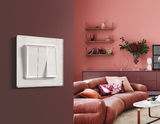 Комплект механизма 3-кл выключателя Ambrella Volt Alfa MA105010