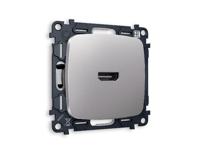 Комплект механизма розетки HDMI 2.0 40V/500mA 2.0GHz 5-18Gbit/s Ambrella Volt Omega MO514010 Комплект механизма розетки HDMI 2.0 40V/500mA 2.0GHz 5-18Gbit/s Ambrella Volt Omega MO514010