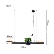 Подвесной светильник ImperiumLoft Palma 204172-22 Подвесной светильник ImperiumLoft Palma 204172-22