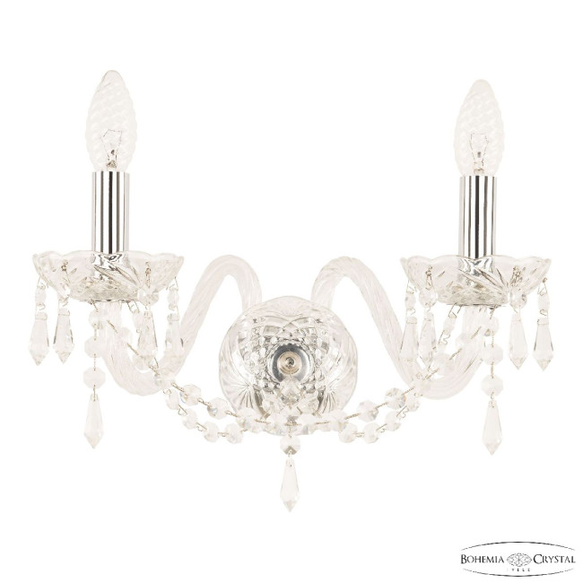 Бра Bohemia Ivele Crystal 104B/2/165 Ni Бра Bohemia Ivele Crystal 104B/2/165 Ni