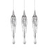 Подвесной светильник Delight Collection Goddess Tears P68009L-3 chrome Подвесной светильник Delight Collection Goddess Tears P68009L-3 chrome