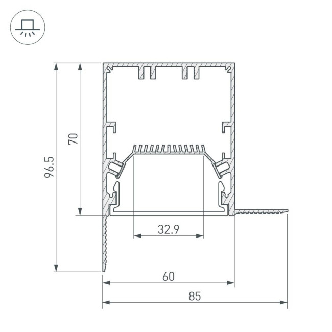 Соединитель профиля Arlight SL-LINIA 030137