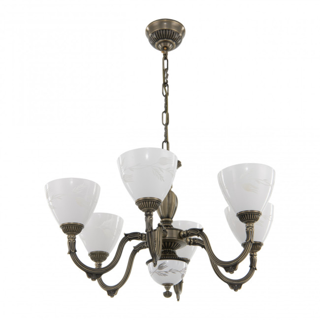 Подвесная люстра Arte Milano 347837/6 AB Подвесная люстра Arte Milano 347837/6 AB