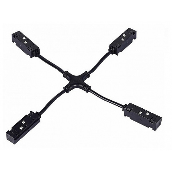 Коннектор питания Х-образный Hesby Lighting ElDeko HSBL_0153 Коннектор питания Х-образный Hesby Lighting ElDeko HSBL_0153