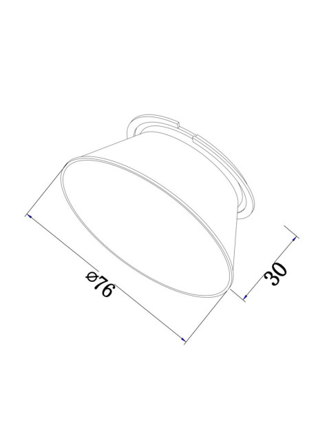 Отражатель Maytoni Technical Virar C060-01G Отражатель Maytoni Technical Virar C060-01G