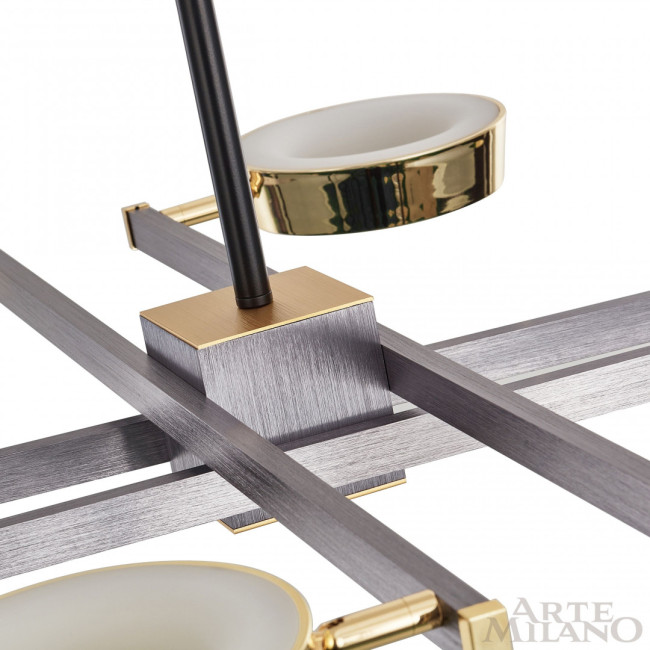 Люстра на штанге Arte Milano 271279/8 NI/GD