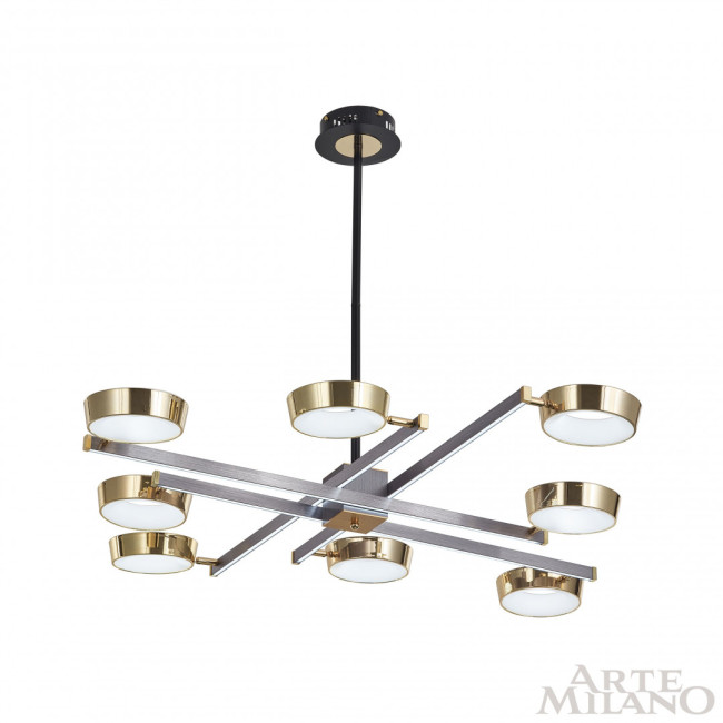 Люстра на штанге Arte Milano 271279/8 NI/GD