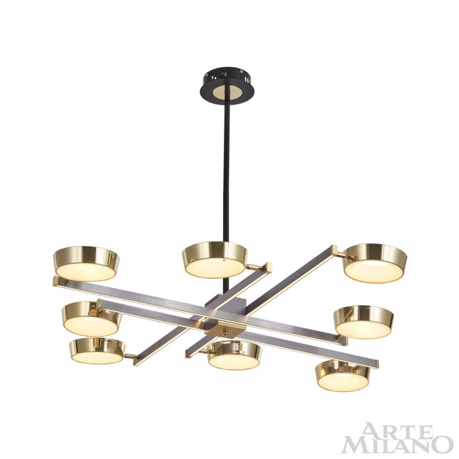 Люстра на штанге Arte Milano 271279/8 NI/GD