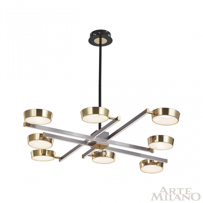 Люстра на штанге Arte Milano 271279/8 NI/GD