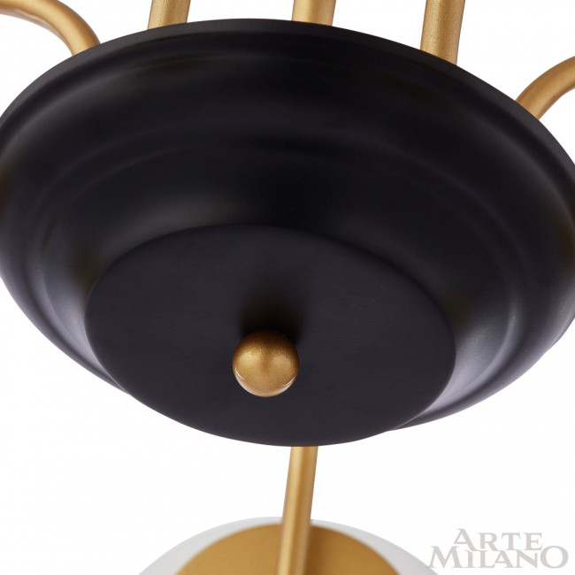 Люстра на штанге Arte Milano Napoli 312066/D700/4 BS/BK