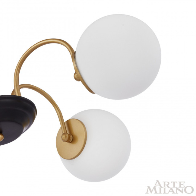 Люстра на штанге Arte Milano Napoli 312066/D700/4 BS/BK