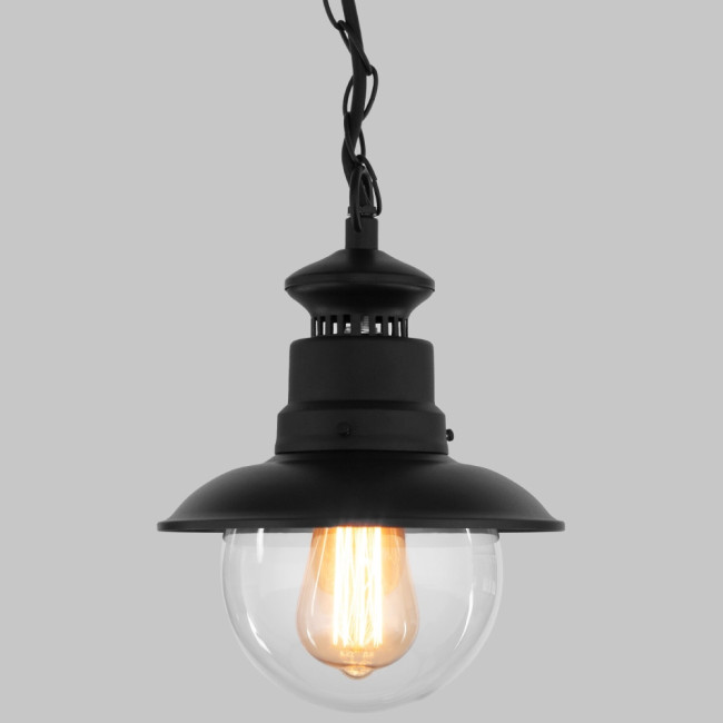 Уличный подвесной cветильник Elektrostandard Talli H GL 3002H черный 4690389106590 Уличный подвесной cветильник Elektrostandard Talli H GL 3002H черный 4690389106590