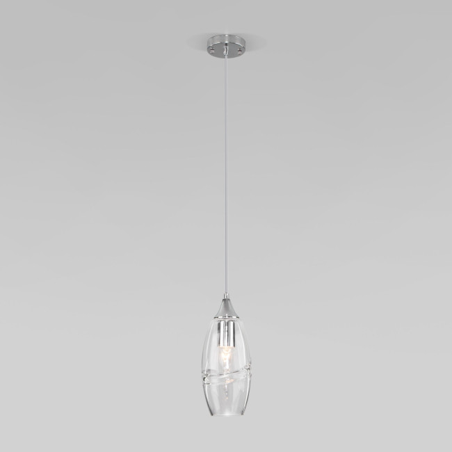 Подвесной светильник Eurosvet Lotus 50222/1 прозрачный Подвесной светильник Eurosvet Lotus 50222/1 прозрачный