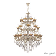 Подвесная люстра Bohemia Ivele Crystal AL79101/16+8+8/300/3d B WMG P Amber/M-1F Подвесная люстра Bohemia Ivele Crystal AL79101/16+8+8/300/3d B WMG P Amber/M-1F