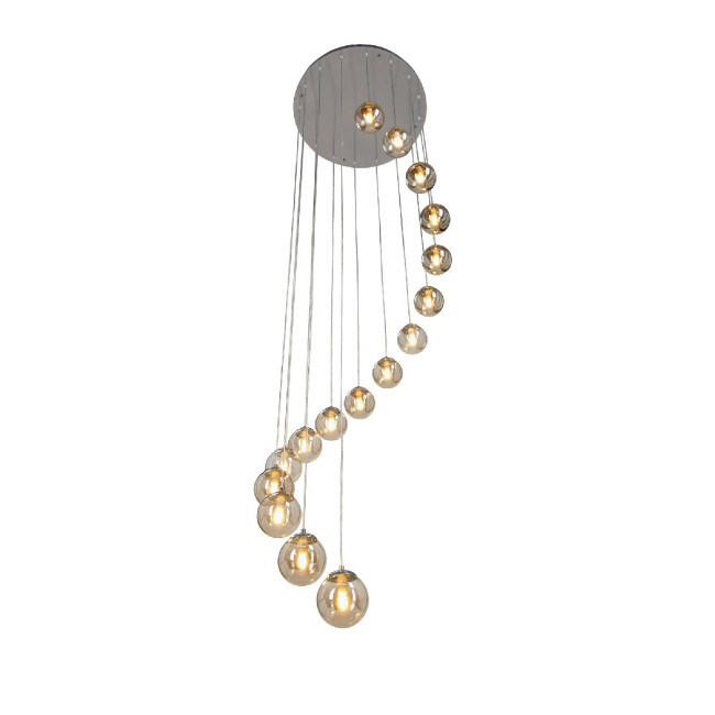 Каскадная люстра Vitaluce V2893-9/16S Каскадная люстра Vitaluce V2893-9/16S