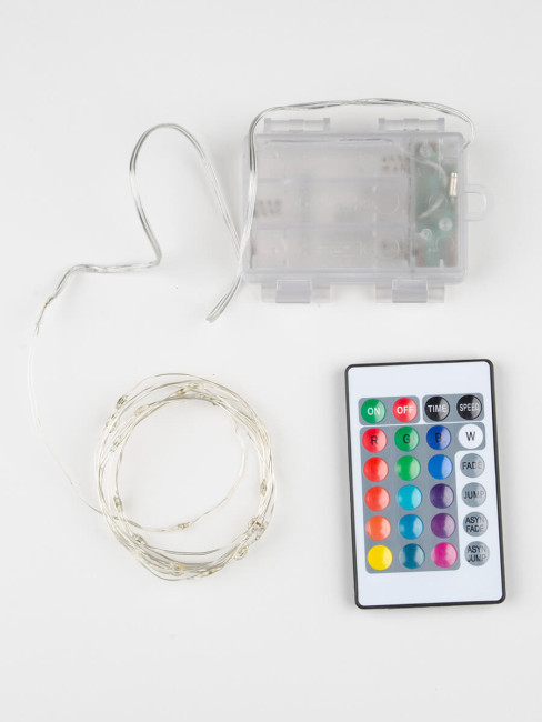 Светодиодная гирлянда Uniel Роса (UL-00007247) разноцветный ULD-S0200-020/DTB/3AA/RC RGB IP20 Dew Светодиодная гирлянда Uniel Роса (UL-00007247) разноцветный ULD-S0200-020/DTB/3AA/RC RGB IP20 Dew