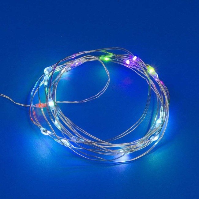 Светодиодная гирлянда Uniel Роса (UL-00007247) разноцветный ULD-S0200-020/DTB/3AA/RC RGB IP20 Dew Светодиодная гирлянда Uniel Роса (UL-00007247) разноцветный ULD-S0200-020/DTB/3AA/RC RGB IP20 Dew