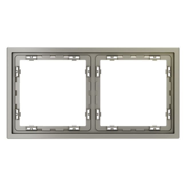 Рамка на 2 поста Voltum S70 VLS100204 (шелк) Рамка на 2 поста Voltum S70 VLS100204 (шелк)