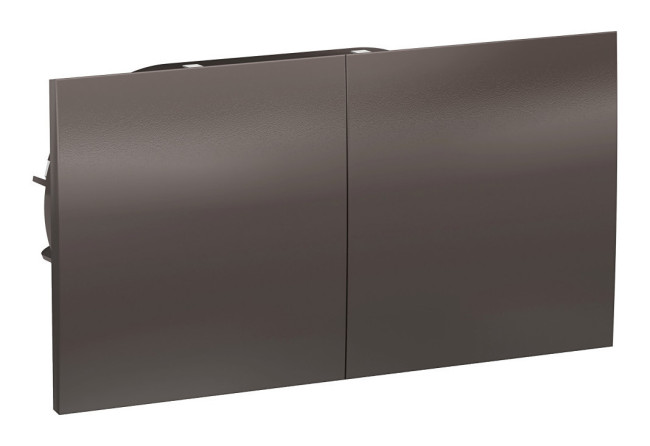 Розетка с/з двойная, со шторками, с крышкой, 16А, в сборе Systeme Electric AtlasDesign Мокко ATN000628 Розетка с/з двойная, со шторками, с крышкой, 16А, в сборе Systeme Electric AtlasDesign Мокко ATN000628