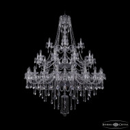 Подвесная люстра Bohemia Ivele Crystal 1415/20+10+5/530/3d Ni