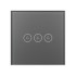 Выключатель сенсорный Arlight SWT-OMALI-S03-ZB-GR (250V, 10A, Zigbee) 050047 Выключатель сенсорный Arlight SWT-OMALI-S03-ZB-GR (250V, 10A, Zigbee) 050047