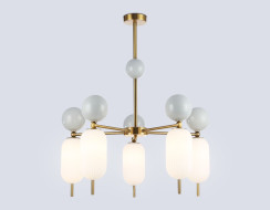 Люстра на штанге Ambrella Light High Light Ceramo Modern LH53104