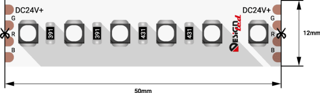 Светодиодная лента DesignLed DSG3A120-24-RGB-33 002845 Светодиодная лента DesignLed DSG3A120-24-RGB-33 002845
