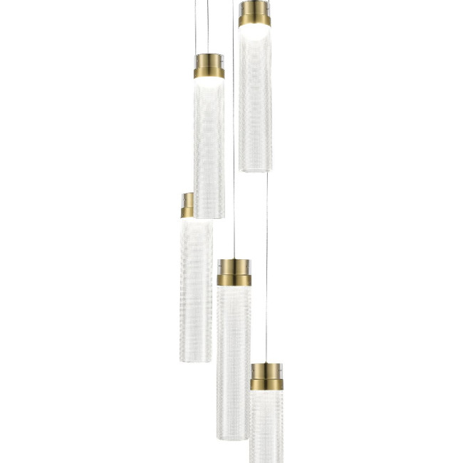 Каскадная люстра ST Luce Champagne SL6236.303.05 Каскадная люстра ST Luce Champagne SL6236.303.05