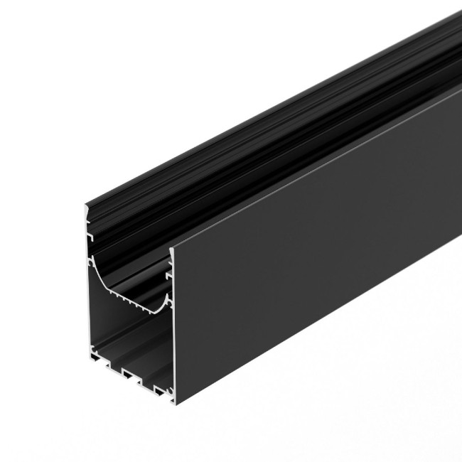 Алюминиевый профиль Arlight LINE-S-5075-2000 BLACK 041847 Алюминиевый профиль Arlight LINE-S-5075-2000 BLACK 041847