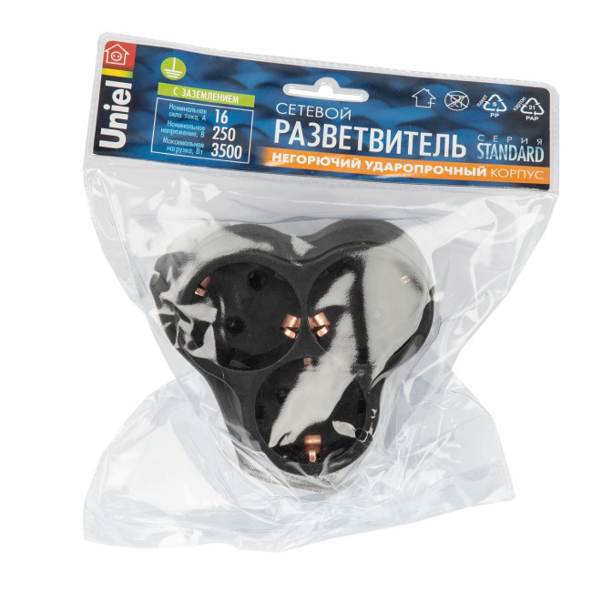 Сетевой разветвитель Uniel S-GES3-16F BLACK UL-00011236 Сетевой разветвитель Uniel S-GES3-16F BLACK UL-00011236