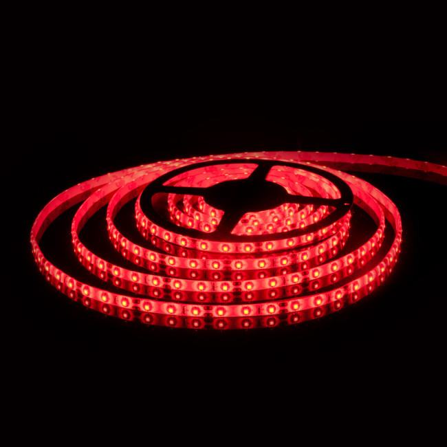 Светодиодная лента Elektrostandard 24V 14,4W 60Led 5050 IP20 красный, 5м 4690389167690 Светодиодная лента Elektrostandard 24V 14,4W 60Led 5050 IP20 красный, 5м 4690389167690