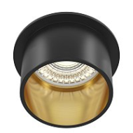Встраиваемый светильник Maytoni Reif DL050-01GB Встраиваемый светильник Maytoni Reif DL050-01GB