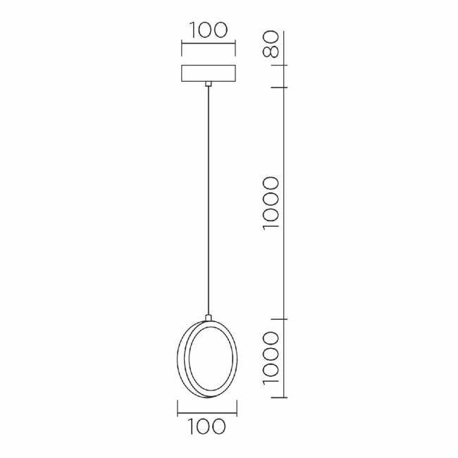 Подвесной светильник LED4U L7108-150 GD Подвесной светильник LED4U L7108-150 GD