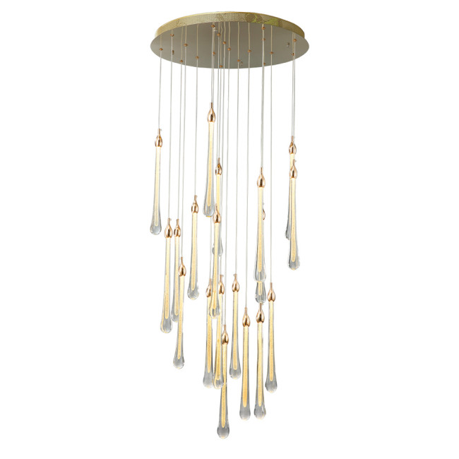 Подвесной светильник Teardrop 19 gold Подвесной светильник Teardrop 19 gold