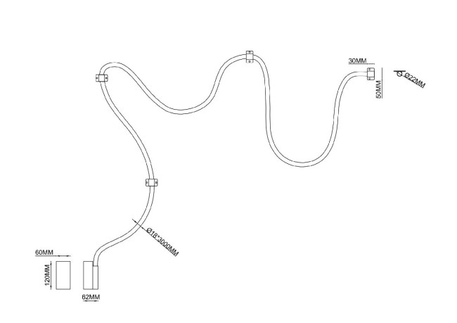 Настенно-потолочный светильник Arte Lamp Klimt A2850PL-32BK Настенно-потолочный светильник Arte Lamp Klimt A2850PL-32BK
