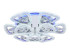 Потолочная светодиодная люстра Ambrella Light Acrylica Original FA2922