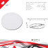 Встраиваемый светильник Reluce 70601-9.0-001OL LED20W WH 4000K Встраиваемый светильник Reluce 70601-9.0-001OL LED20W WH 4000K
