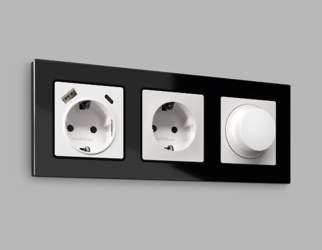 Комплект механизма светорегулятора универсального Ambrella Volt Alfa MA105510 Комплект механизма светорегулятора универсального Ambrella Volt Alfa MA105510