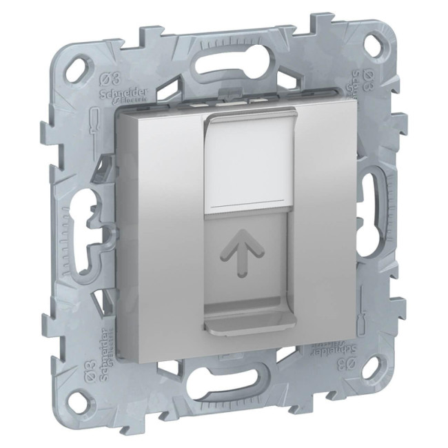 Розетка компьютерная RJ45 Schneider Electric Unica New Cat. 6 UTP NU541530 Розетка компьютерная RJ45 Schneider Electric Unica New Cat. 6 UTP NU541530