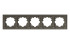 Рамка пятиместная ELBI Zena 500-011400-250 Рамка пятиместная ELBI Zena 500-011400-250