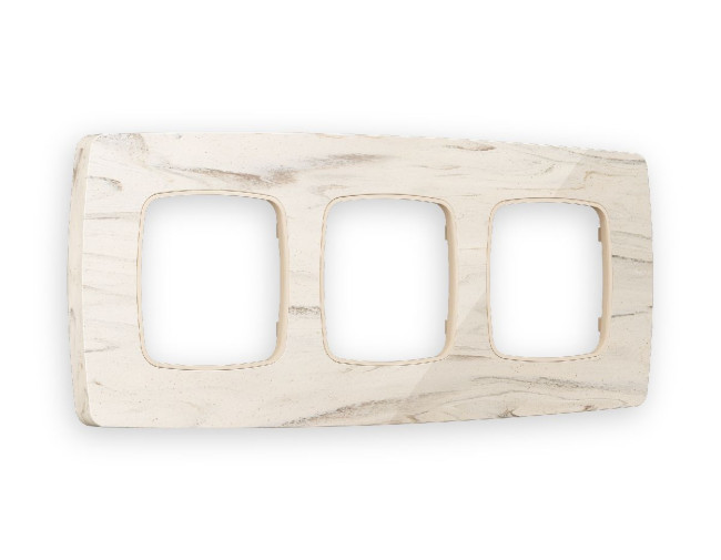 Рамка трехместная Ambrella Volt Opera OF940603 Рамка трехместная Ambrella Volt Opera OF940603