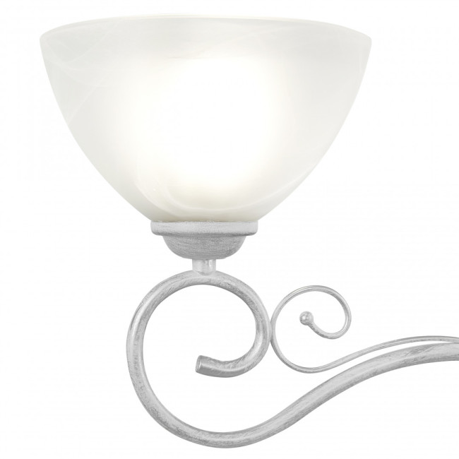 Подвесная люстра Arte Milano Amalfi 330656/5 WT+SL Подвесная люстра Arte Milano Amalfi 330656/5 WT+SL